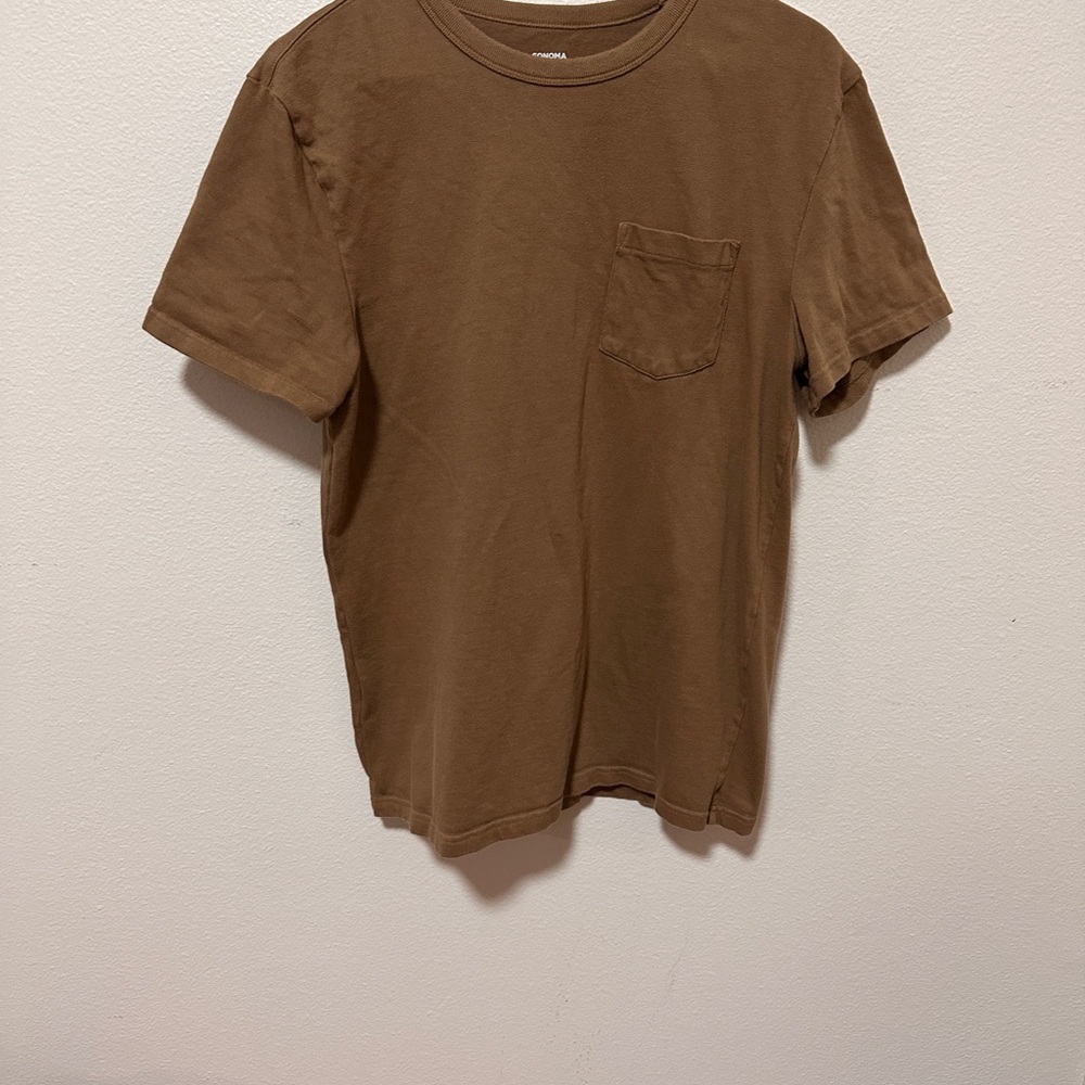Sonoma Men's Tee in Rich Brown
